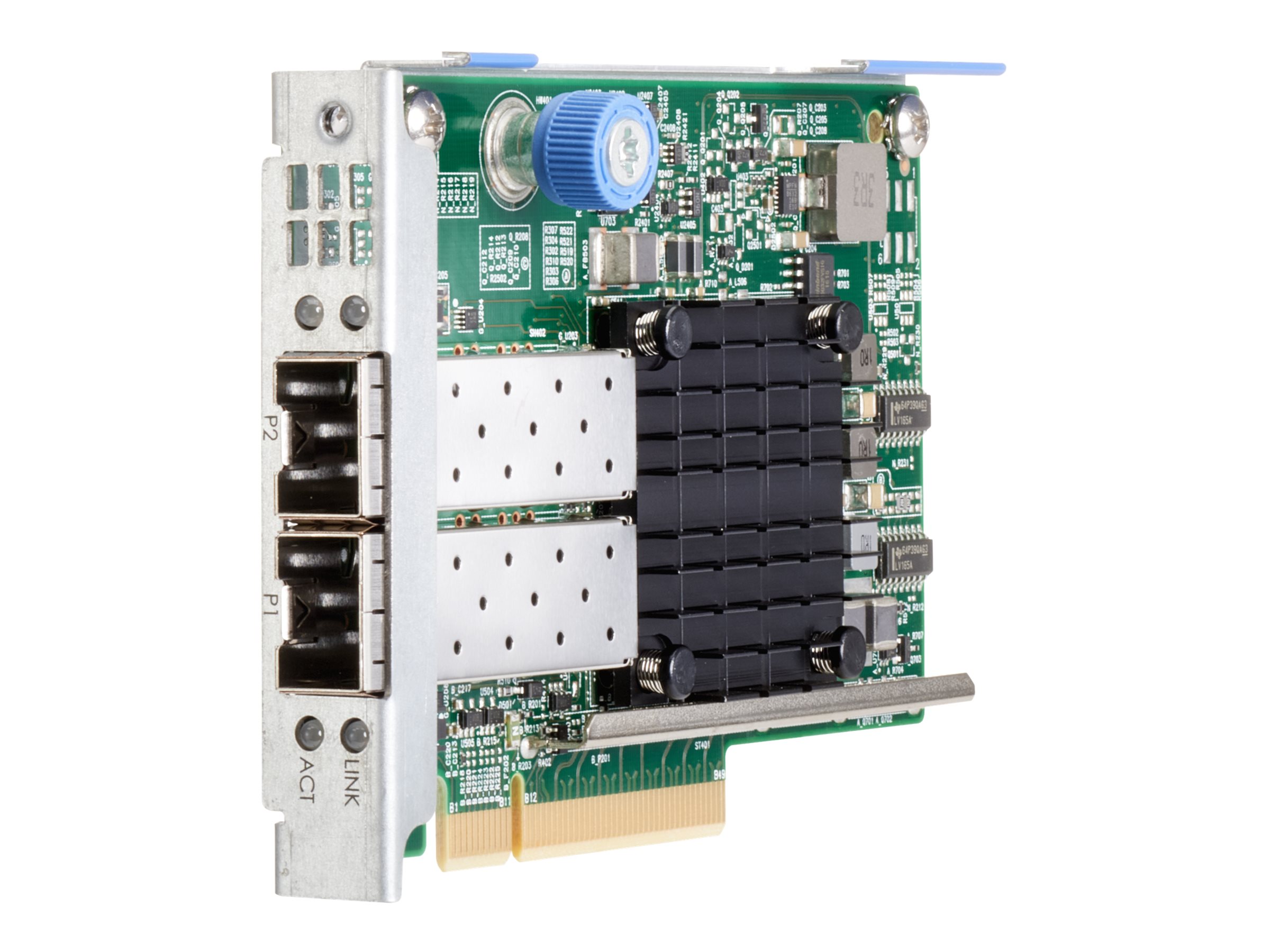 HPE 573SFP+ - Netzwerkadapter - PCIe 3.0 x8 - 10 Gigabit SFP+ x 2 - fr ProLiant DL380 Gen10