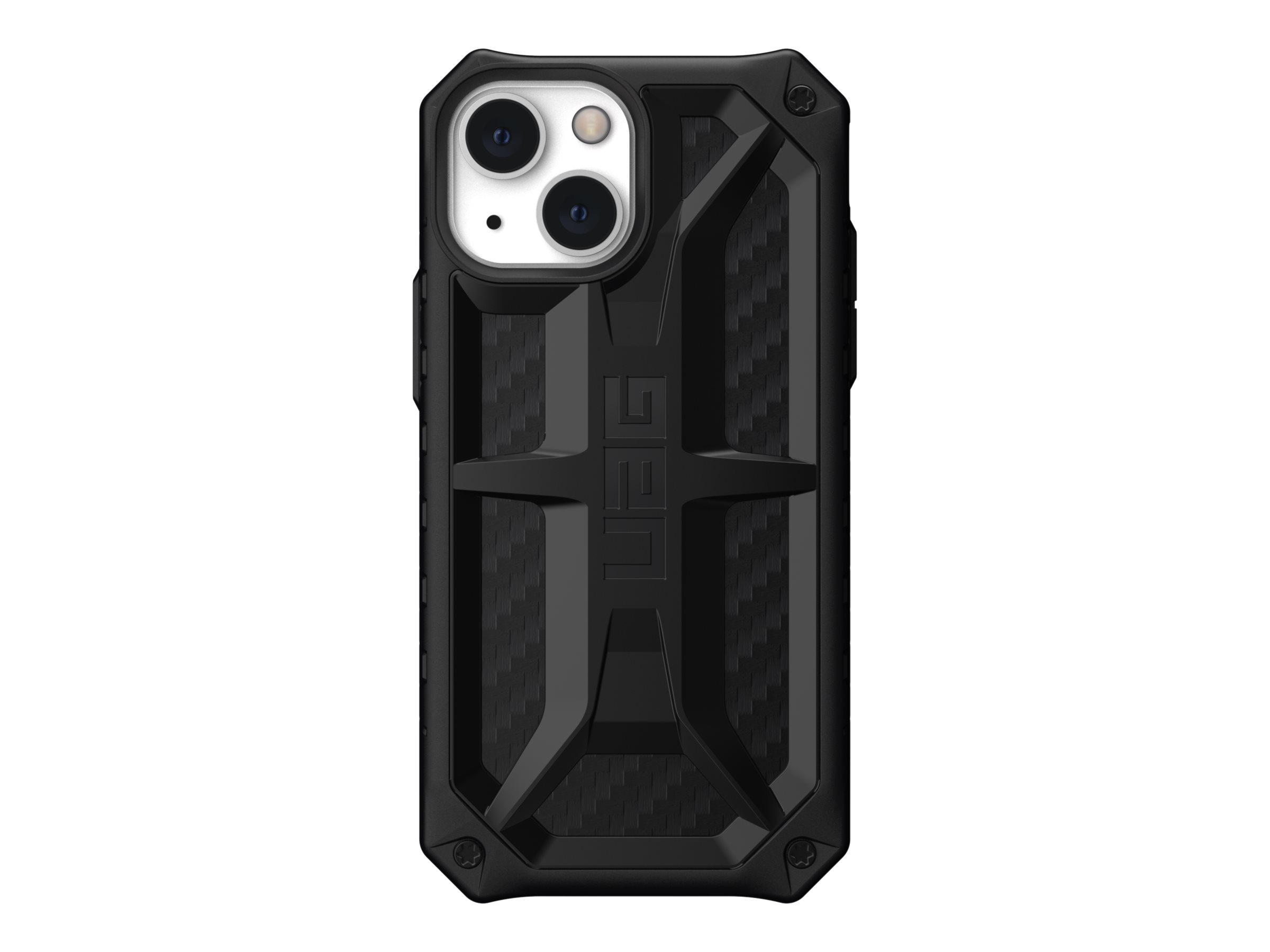 UAG Rugged Case for iPhone 13 Mini 5G [5.4-inch] - Monarch Carbon Fiber - Hintere Abdeckung für Mobiltelefon - widerstandsfähig 