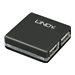 Lindy 4 Port USB 2.0 Mini Hub - Hub - 4 x USB 2.0 - Desktop