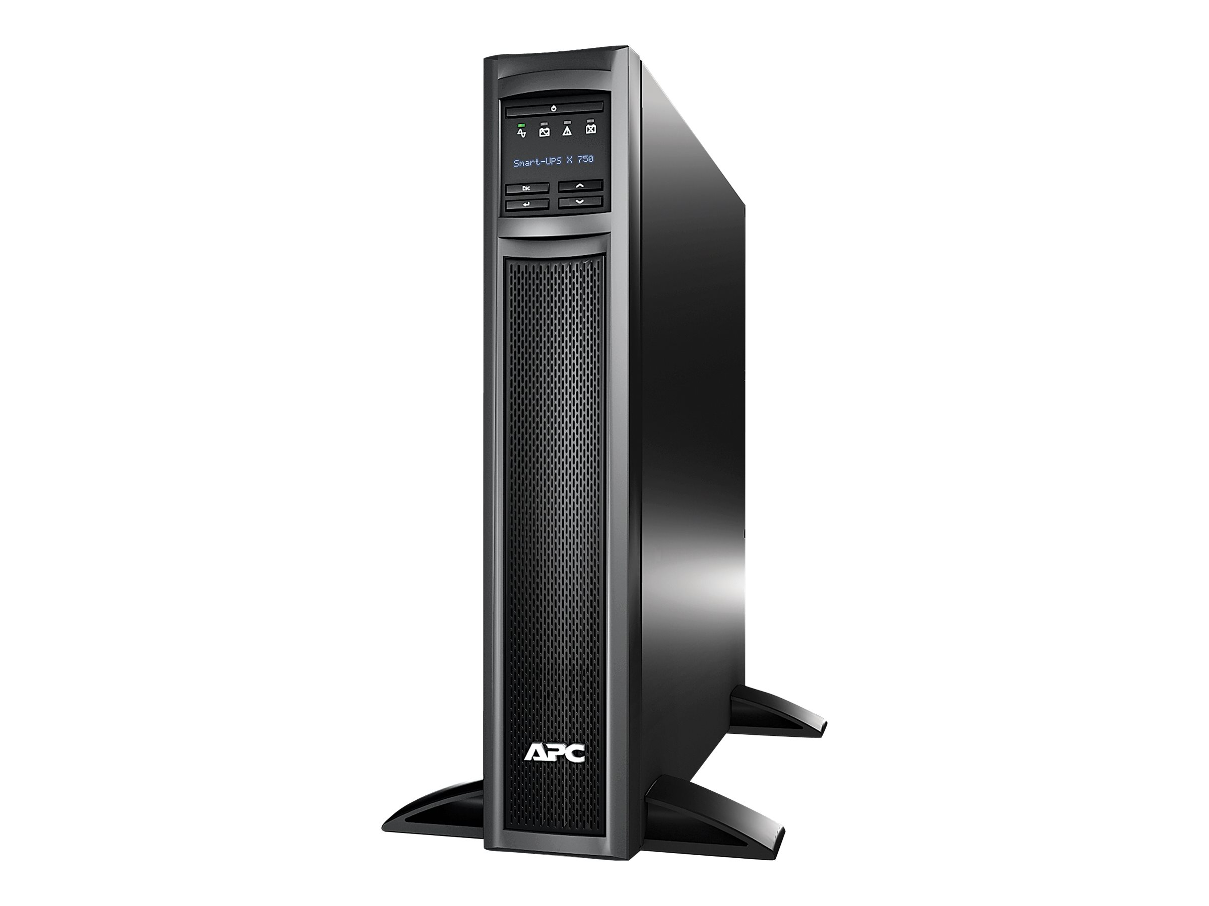 APC Smart-UPS X 750 Rack/Tower LCD - USV (Rack - einbaufhig) - Wechselstrom 230 V - 600 Watt - 750 VA