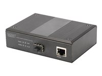 DIGITUS Professional DN-652104 - Medienkonverter - 1GbE - 10Base-T, 100Base-TX, 1000Base-T, 1000Base-X - RJ-45 / SFP (mini-GBIC)