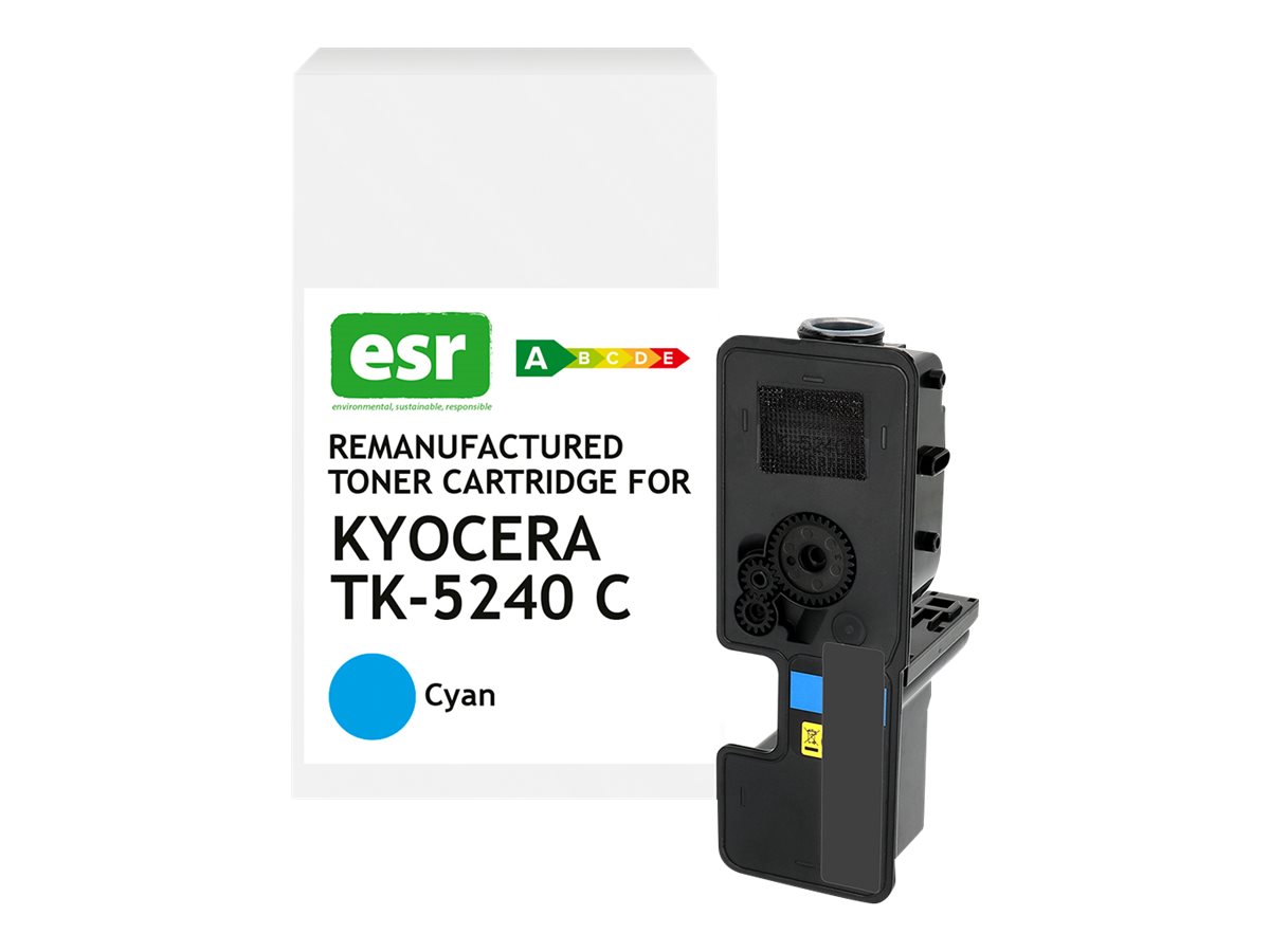 ESR - Cyan - kompatibel - Box - Tonerpatrone (Alternative zu: Kyocera TK-5240C) - fr Kyocera ECOSYS M5526, P5026