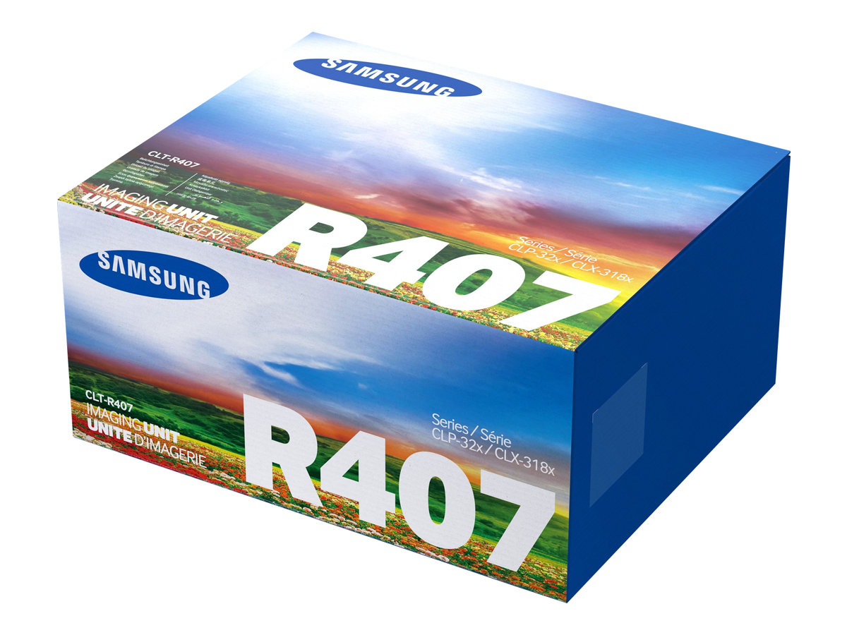 Samsung CLT-R407 - Schwarz, Gelb, Cyan, Magenta - Original - Druckerbildeinheit - fr Samsung CLP-320, CLP-325, CLX-3180, CLX-31