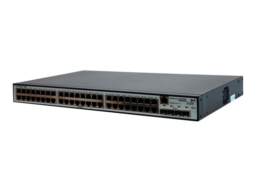 HPE 1910-48G Switch - Switch - L3 - managed - 48 x 10/100/1000 + 4 x SFP - an Rack montierbar