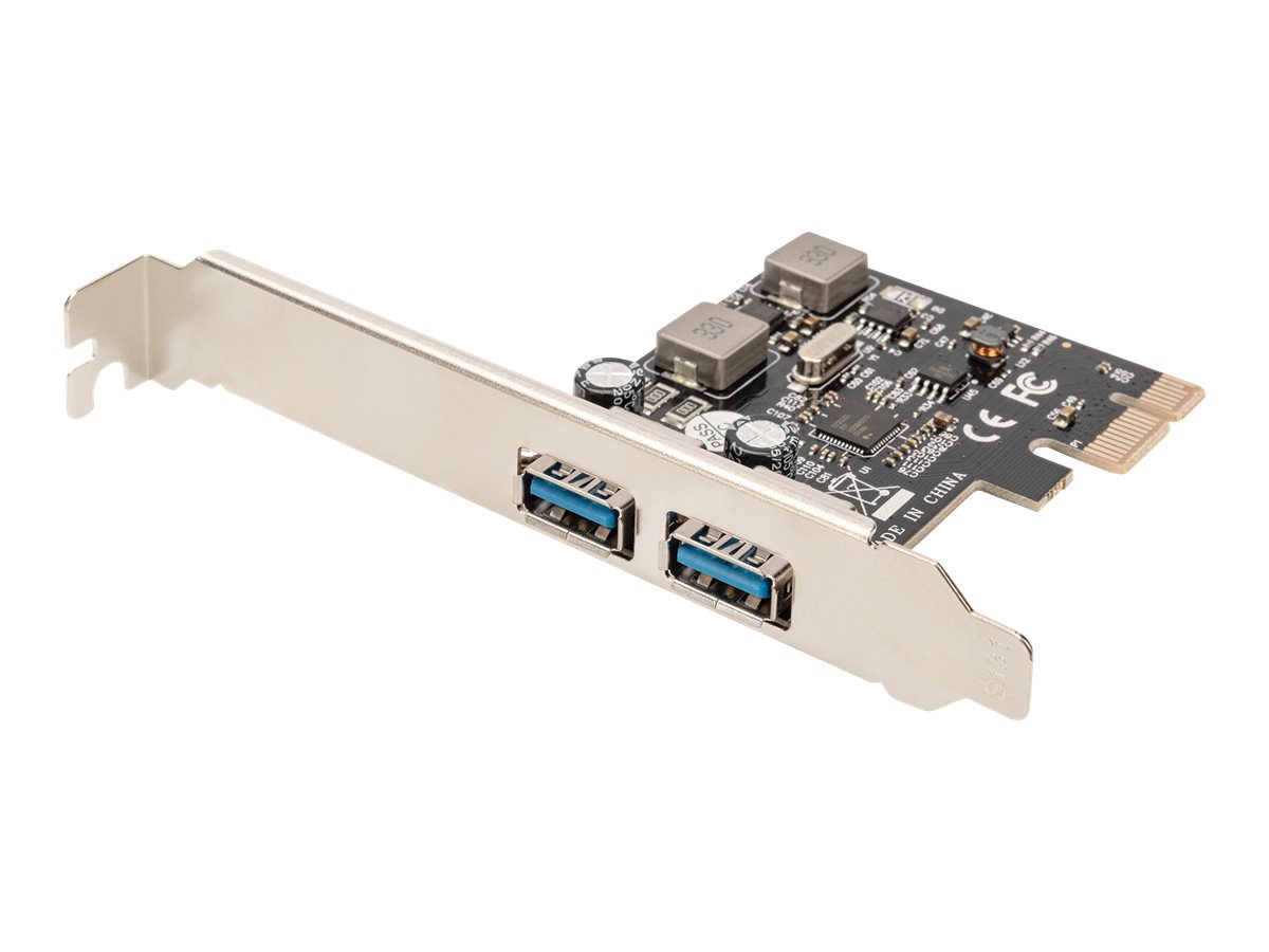 DIGITUS - USB-Adapter - PCIe 2.0 Low-Profile - USB 3.0 x 2
