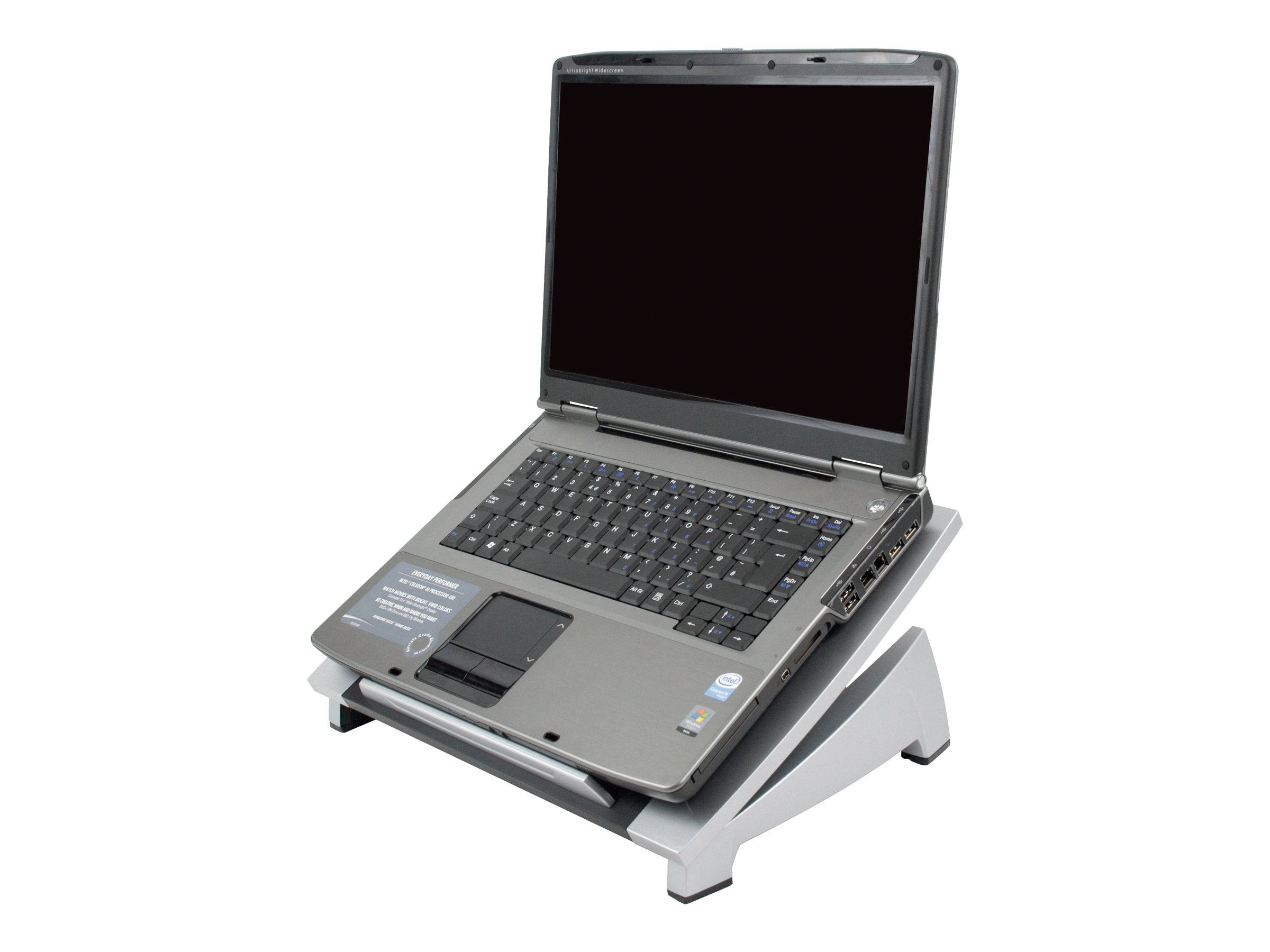 Fellowes Laptop Riser - Notebook-Stnder - Schwarz, Silber