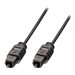 Lindy - Digitales Audio-Kabel (optisch) - SPDIF - TOSLINK mnnlich zu TOSLINK mnnlich - 10 m - Glasfaser