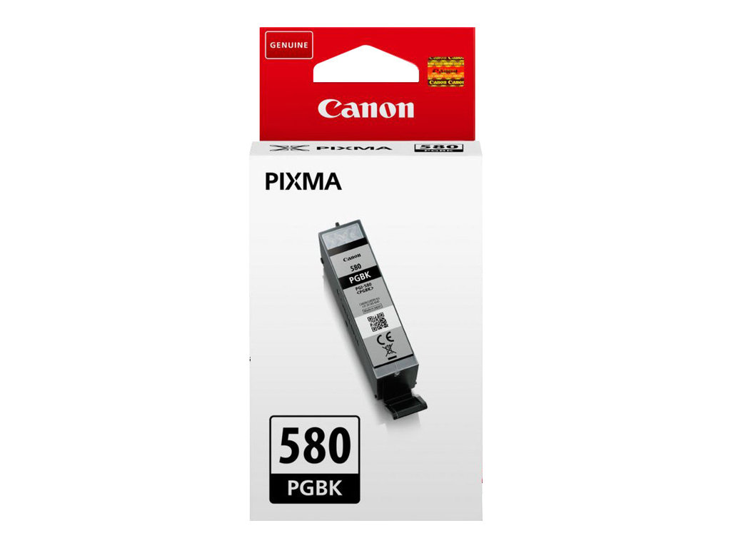 Canon PGI-580PGBK - 11.2 ml - Schwarz - original - Tintenbehlter - fr PIXMA TS6251, TS6350, TS6351, TS705, TS8252, TS8350, TS8