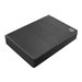 Seagate One Touch HDD STKB1000400 - Festplatte - 1 TB - extern (tragbar) - USB 3.2 Gen 1 - Schwarz