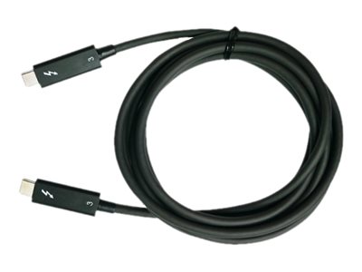 QNAP - Thunderbolt-Kabel - 24 pin USB-C (M) zu 24 pin USB-C (M) - Thunderbolt 3 - 2 m - aktiv