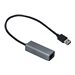 i-Tec USB 3.0 Metal Gigabit Ethernet Adapter - Netzwerkadapter - USB 3.0 - Gigabit Ethernet x 1 - Space-grau