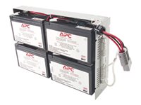 APC Replacement Battery Cartridge #23 - USV-Akku - Bleisure - Schwarz - fr P/N: SUA1000R2ICH, SUA1000RM2UTW, SUA1000RMI2U(P), 