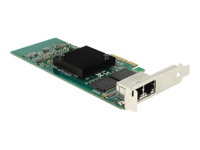 DeLock PCI Express Card > 2 x Gigabit LAN - Netzwerkadapter - PCIe 2.1 x4 Low-Profile - Gigabit Ethernet x 2