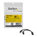 StarTech.com 3,5mm Audio Klinke Y Kabel - Headset Splitter - Adapter - 1 x 3,5mm 4 Position Buchse 2 x 3,5mm 3 Position Stecker 