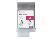 Canon PFI-102 M - 130 ml - Magenta - Original - Tintenbehlter - fr imagePROGRAF iPF500, iPF510, IPF600, iPF605, iPF610, iPF700