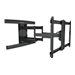 StarTech.com TV Wall Mount supports up to 100 inch VESA Displays, Low Profile Full Motion TV Wall Mount for Large Displays, Heav