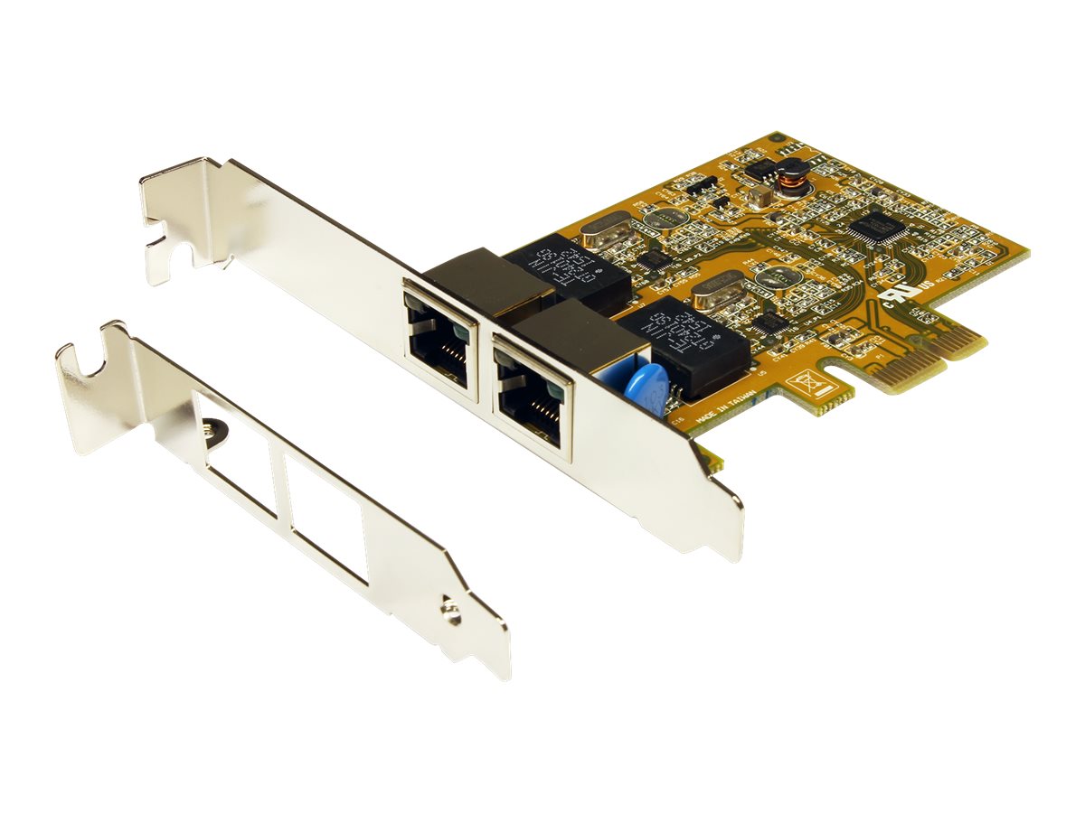 Exsys EX-6072-4K - Netzwerkadapter - PCIe Low-Profile - Gigabit Ethernet x 2