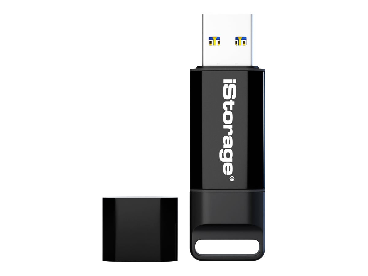 iStorage datAshur BT - USB Flash-Laufwerk (biometrisch) - verschlsselt - 32 GB - USB 3.2 Gen 1