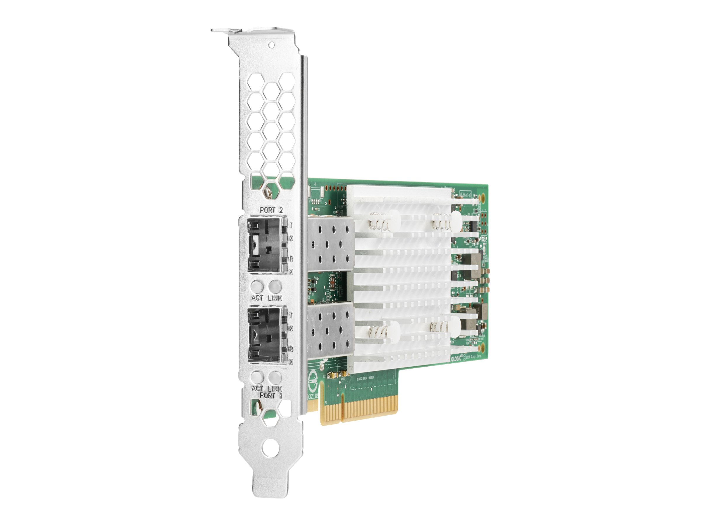 Intel E810-XXVDA2 - Netzwerkadapter - PCIe 4.0 x8 - 25 Gigabit SFP28 x 2 - fr Edgeline e920; ProLiant DL20 Gen10, DL325 Gen10, 