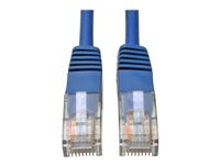 Eaton Tripp Lite Series Cat5e 350 MHz Molded (UTP) Ethernet Cable (RJ45 M/M), PoE - Blue, 1 ft. (0.31 m) - Patch-Kabel - RJ-45 (
