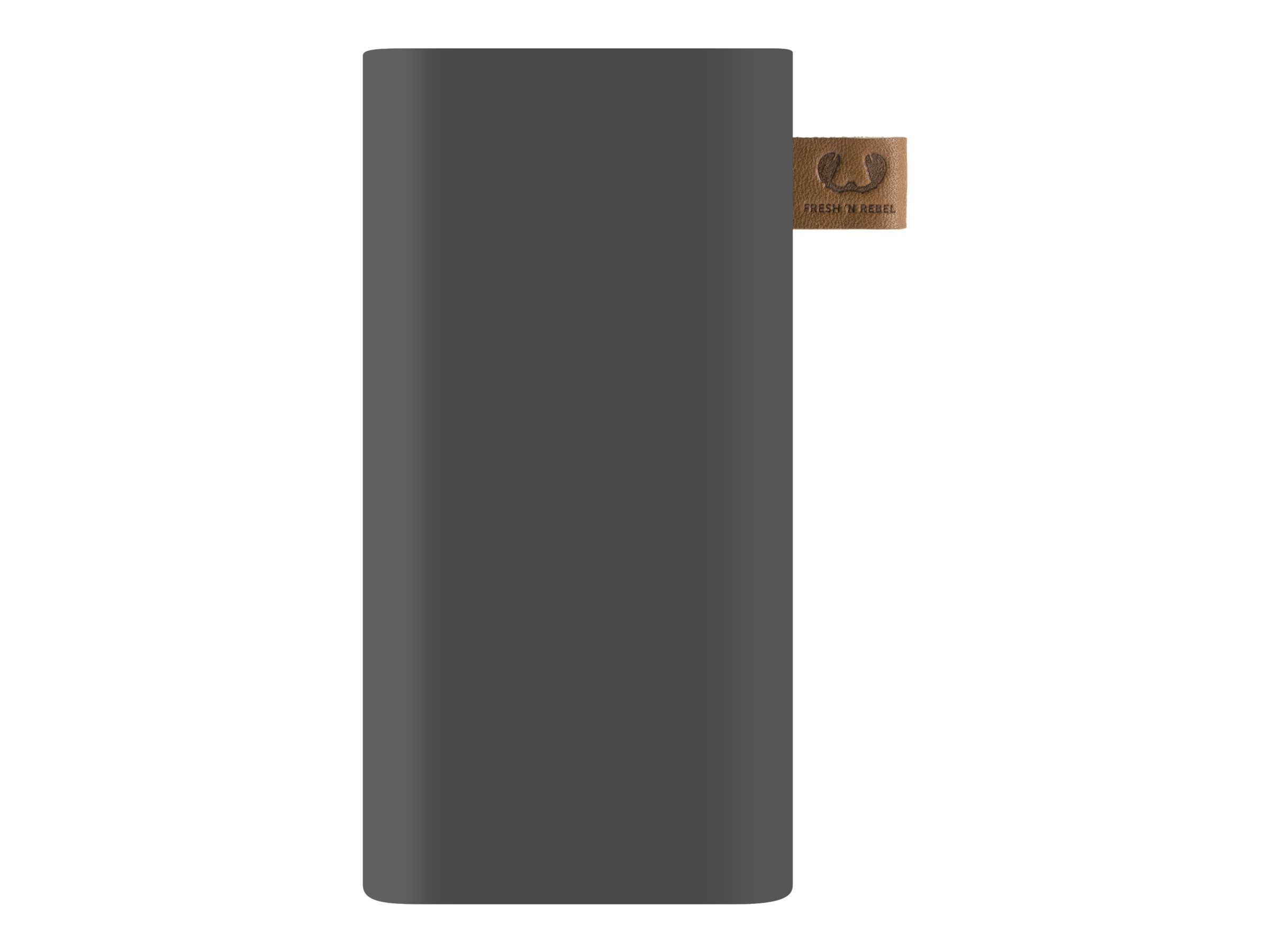 Fresh 'n Rebel Powerbank - Powerbank - 6000 mAh - 2.1 A - 2 Ausgabeanschlussstellen (USB, USB-C) - auf Kabel: USB-C