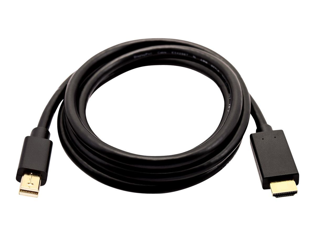 V7 - Adapterkabel - Mini DisplayPort mnnlich zu HDMI mnnlich - 2 m