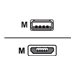 Jabra - USB-Kabel - USB (M) zu Micro-USB Typ B (M) - fr Evolve 65 MS mono, 65 MS stereo, 65 UC mono, 65 UC stereo