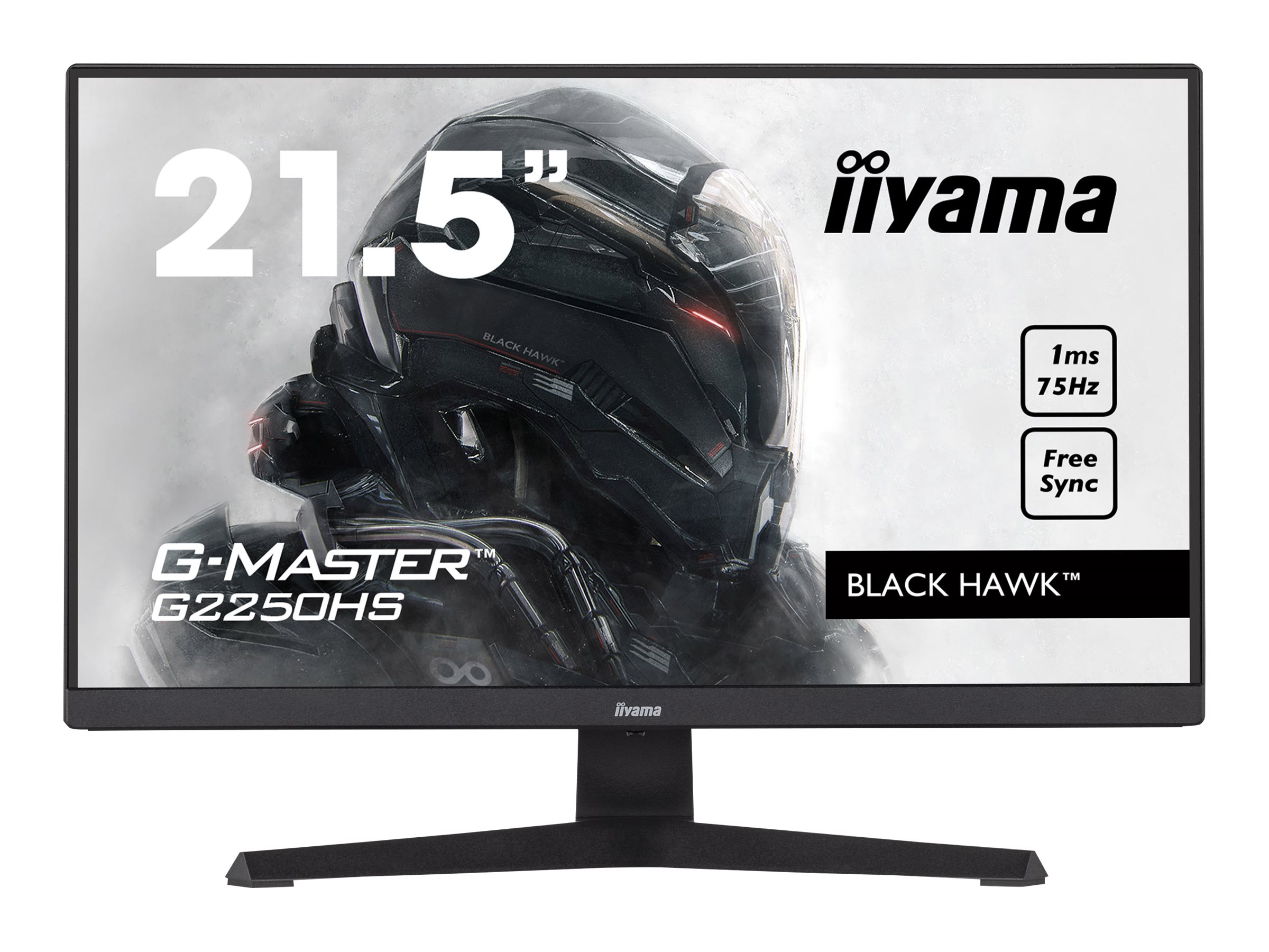 iiyama G-MASTER Black Hawk G2250HS-B1 - LED-Monitor - 55.9 cm (22