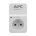 APC SurgeArrest Essential - berspannungsschutz - Wechselstrom 230 V - Ausgangsanschlsse: 1 - Frankreich - weiss