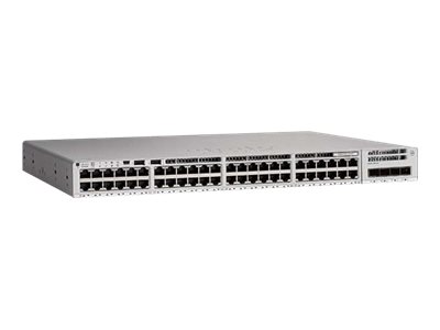 Cisco Catalyst 9200 - Enhanced VRF, Network Advantage - Switch - L3 - Smart - 48 x 10/100/1000 (PoE+)