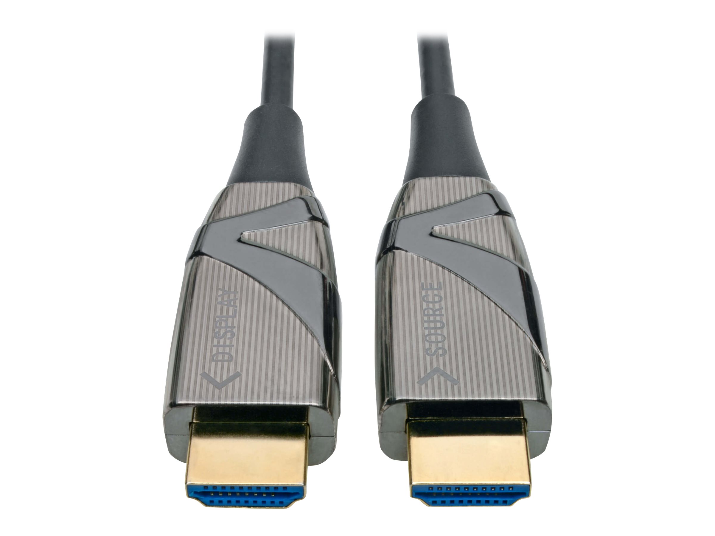 Eaton Tripp Lite Series 4K HDMI Fiber Active Optical Cable (AOC) - 4K 60 Hz, HDR, 4:4:4 (M/M), 5 m (16 ft.) - HDMI-Kabel - HDMI 
