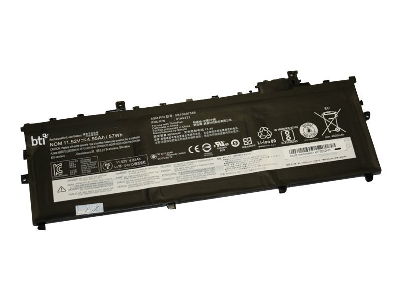 BTI - Laptop-Batterie - Lithium-Polymer - 4950 mAh