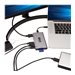 Tripp Lite USB C Docking Station USB Hub 4k w/ HDMI, Gbe Gigabit Ethernet, SD Card Reader, PD Charging - Dockingstation - USB-C 