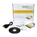 StarTech.com 2 Port USB 3.0 ExpressCard mit UASP Untersttzung - USB 3.0 54mm Schnittstellenkarte fr Laptop - USB 3.0 A (Buchse