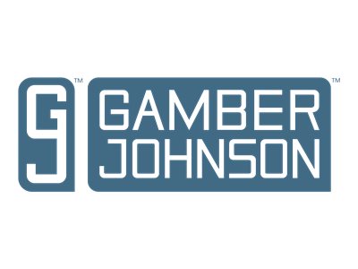 Gamber-Johnson 2-in-1 - Tastatur und Foliohlle (Hlle) - aufsetzbar - mit Touchpad, Maustasten - POGO pin - QWERTY