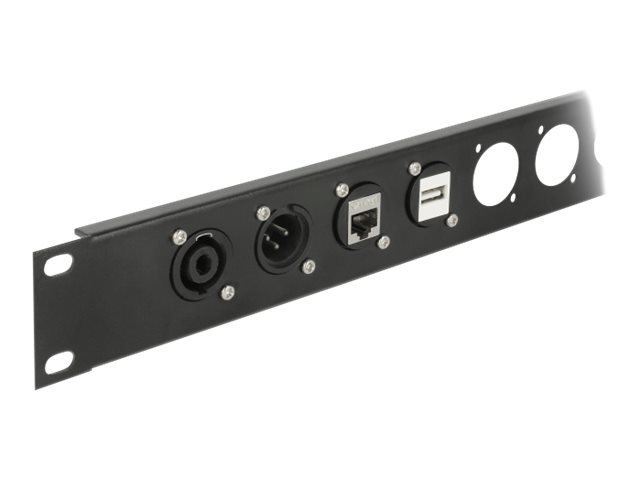 Delock D-Type Module USB 2.0 Type-A female to terminal block - Modulares Faceplate-Snap-In - an Schalttafel montierbar - USB 2.0