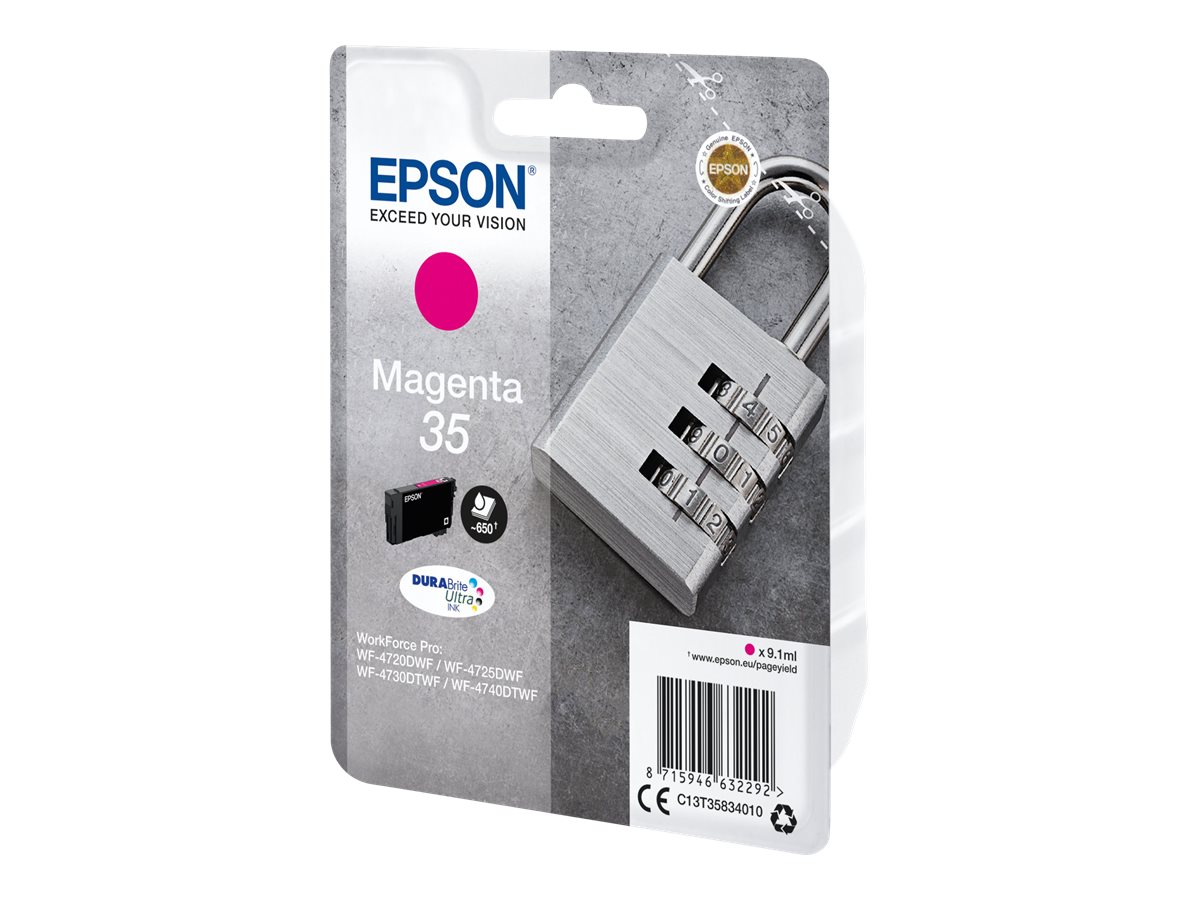 Epson 35 - 9.1 ml - Magenta - Original - Blisterverpackung - Tintenpatrone