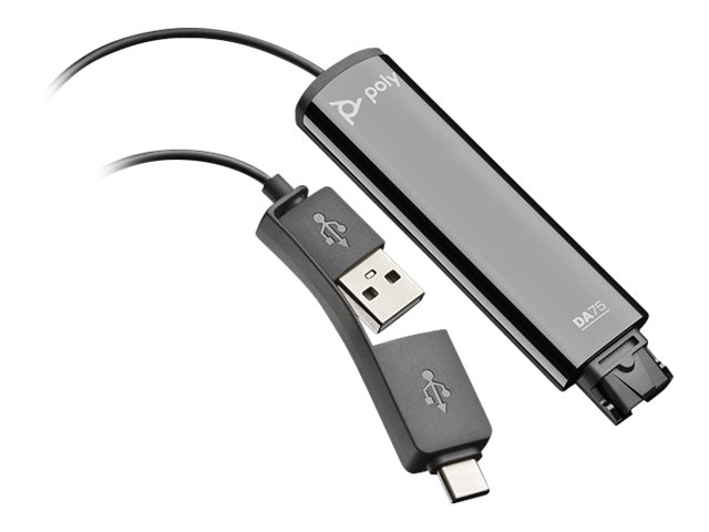Poly DA Series DA75 - Soundkarte - USB-C / USB-A