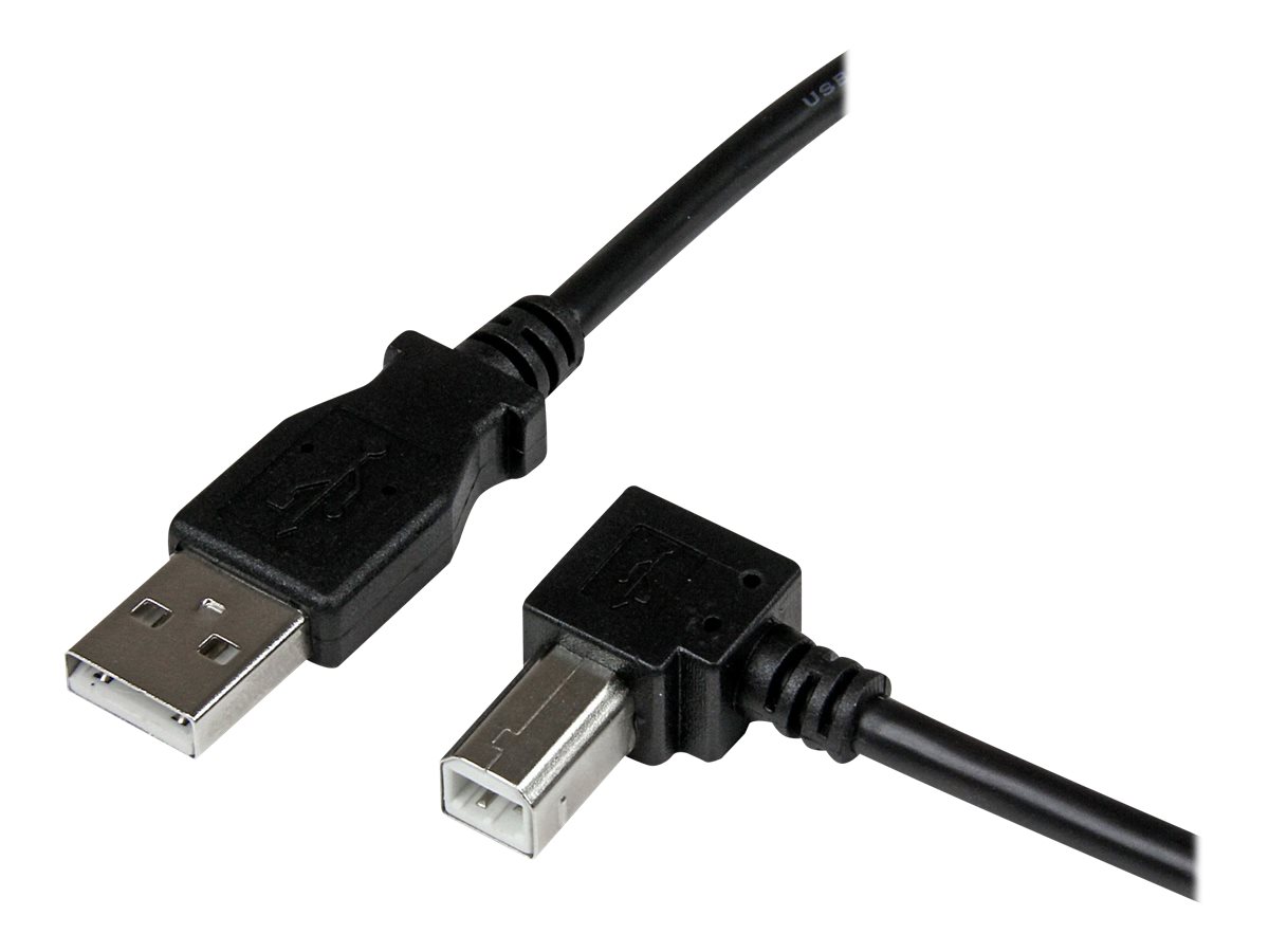 StarTech.com 3m USB 2.0 A auf B Kabel rechts gewinkelt - St/St - USB Druckerkabel - USB-Kabel - USB Typ B (M) zu USB (M) - USB 2