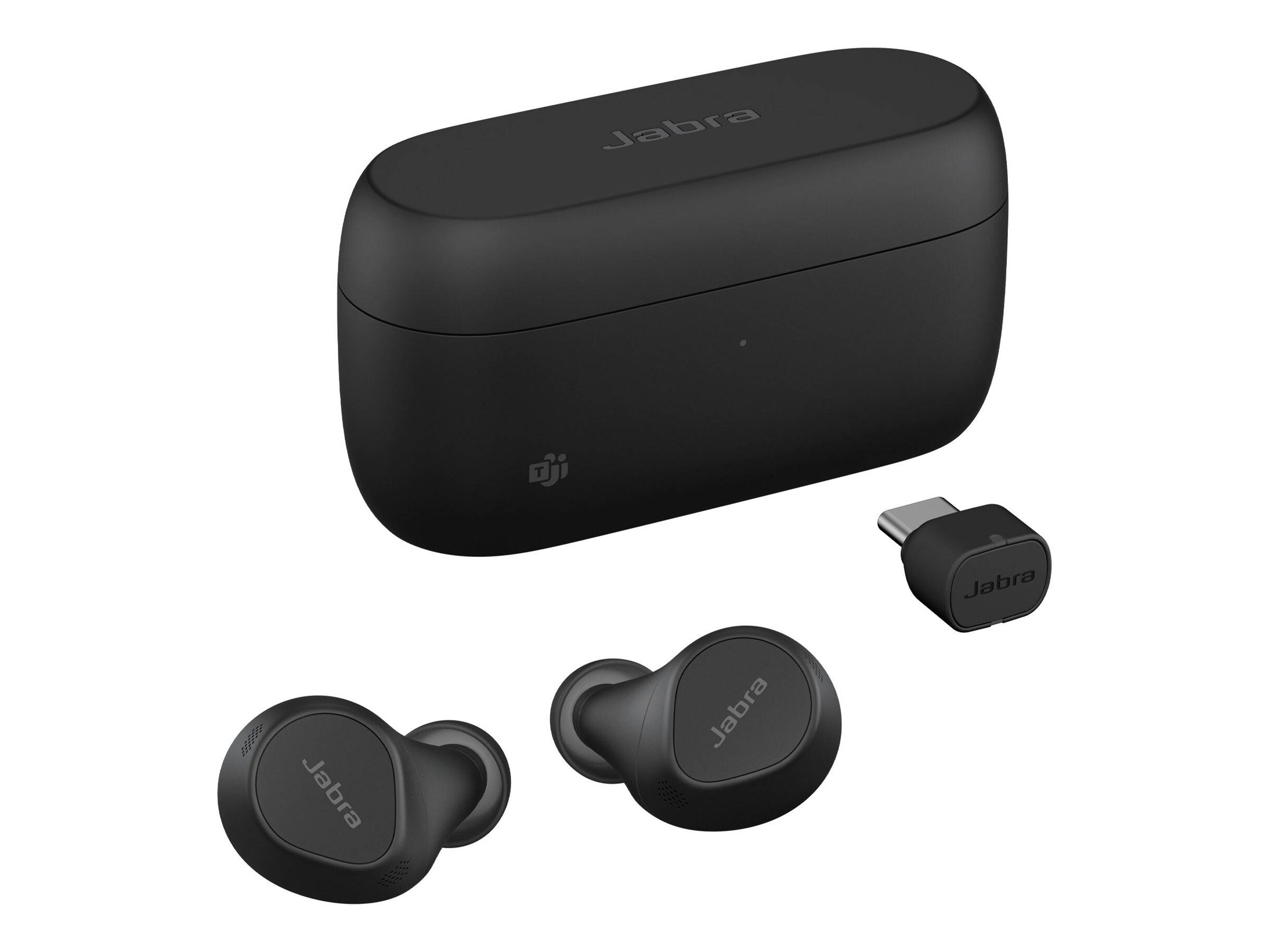 Jabra Evolve2 Buds MS - True Wireless-Kopfhrer mit Mikrofon - im Ohr - Bluetooth - aktive Rauschunterdrckung - Adapter USB-C v