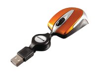 Verbatim Go Mini Optical Travel Mouse - Maus - rechts- und linkshändig - optisch - kabelgebunden - USB