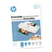 HP Everyday - 80 Mikron - 25er-Pack - glnzend - durchsichtig - DIN A4 (216 x 303 mm) Taschen fr Laminierung