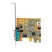 StarTech.com PCI Express Serial Card, PCIe to RS232 (DB9) Serial Interface Card, PC Serial Card with 16C1050 UART, Standard or L
