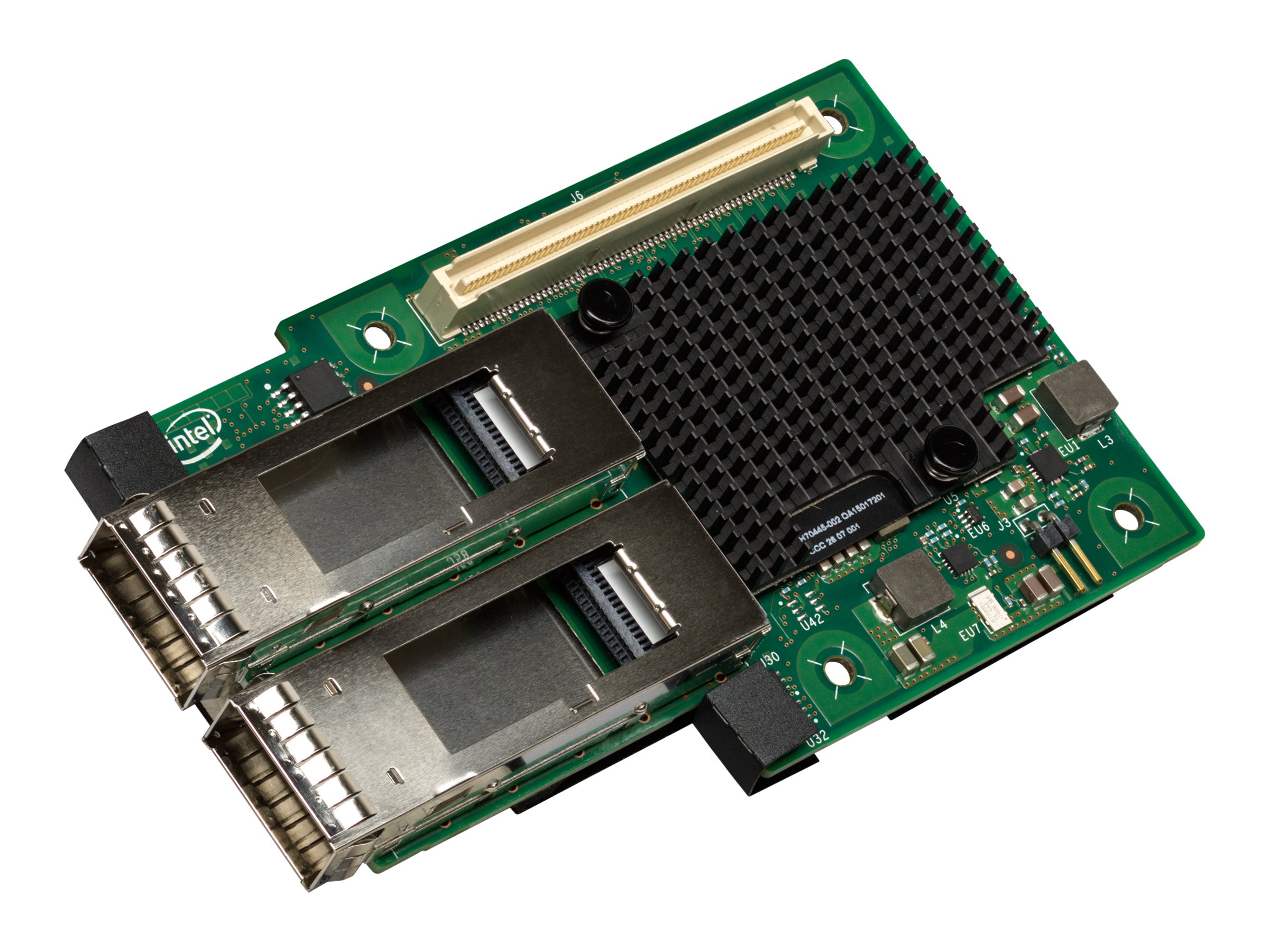 Intel Ethernet Converged Network Adapter XL710-QDA2 for OCP - Netzwerkadapter - PCIe 3.0 x8 Low-Profile - 40 Gigabit QSFP+ x 2