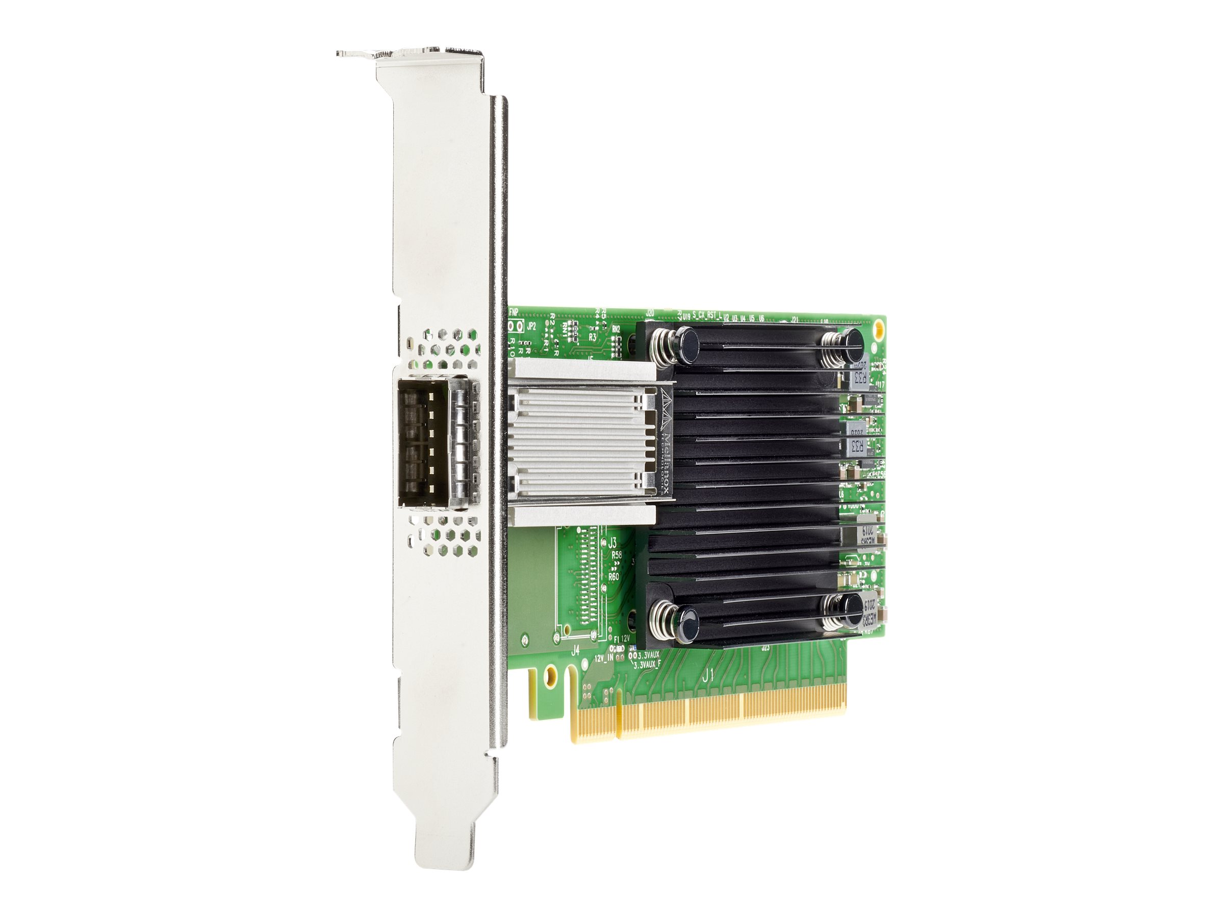 HPE MCX515A-CCAT - Netzwerkadapter - PCIe 3.0 x16 - 100 Gigabit QSFP28 x 1 - fr ProLiant DL325 Gen10, DL345 Gen10, DL360 Gen10,