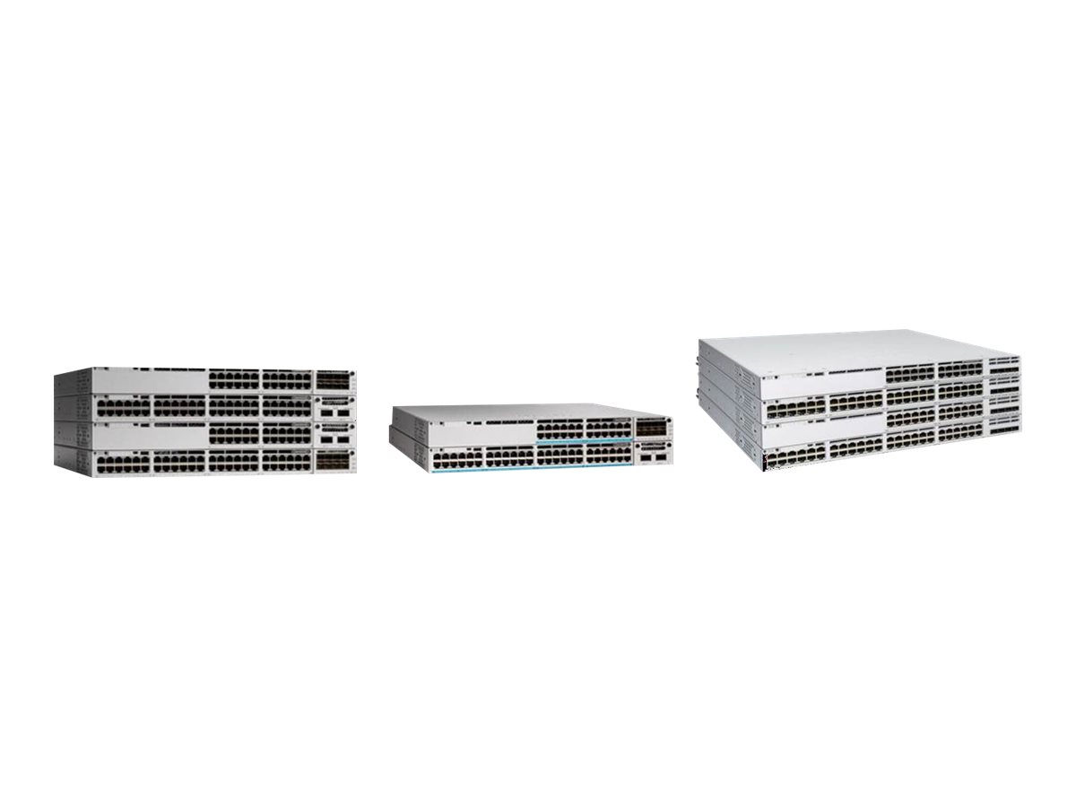 Cisco Catalyst 9300X - Network Advantage - Switch - L3 - managed - 48 x 100/1000/2.5G/5G/10GBase-T