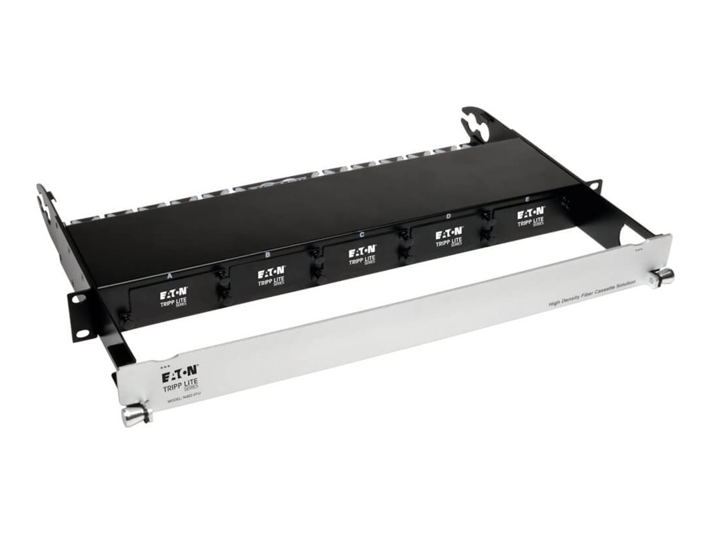 Tripp Lite High Density Rackmount Fiber Enclosure Panel 5 Cassette 1URM - Netzwerkgertegehuse - 1U - 48.3 cm (19