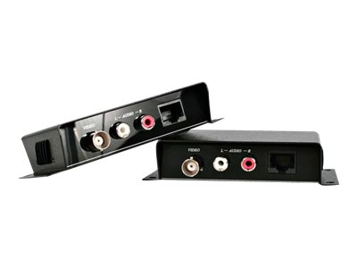 StarTech.com Composite Video Extender über Cat5 UTP mit Audio - 200m - 1 x BNC Buchse 1 x RCA Buchse 1 x RJ-45 Buchse 2 x RCA Bu