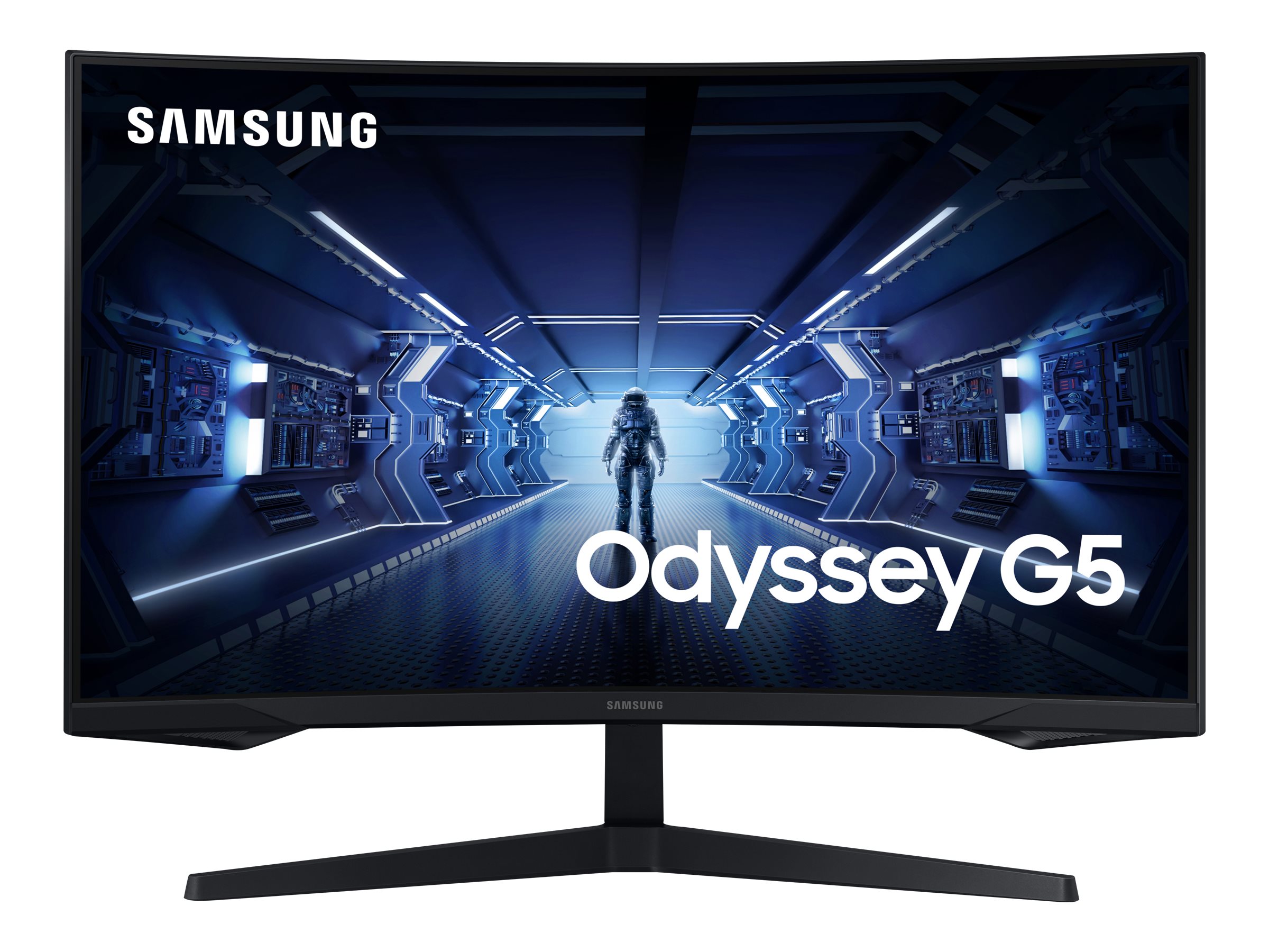 Samsung Odyssey G5 C27G54TQBU - G55T Series - LED-Monitor - Gaming - gebogen - 68.6 cm (27