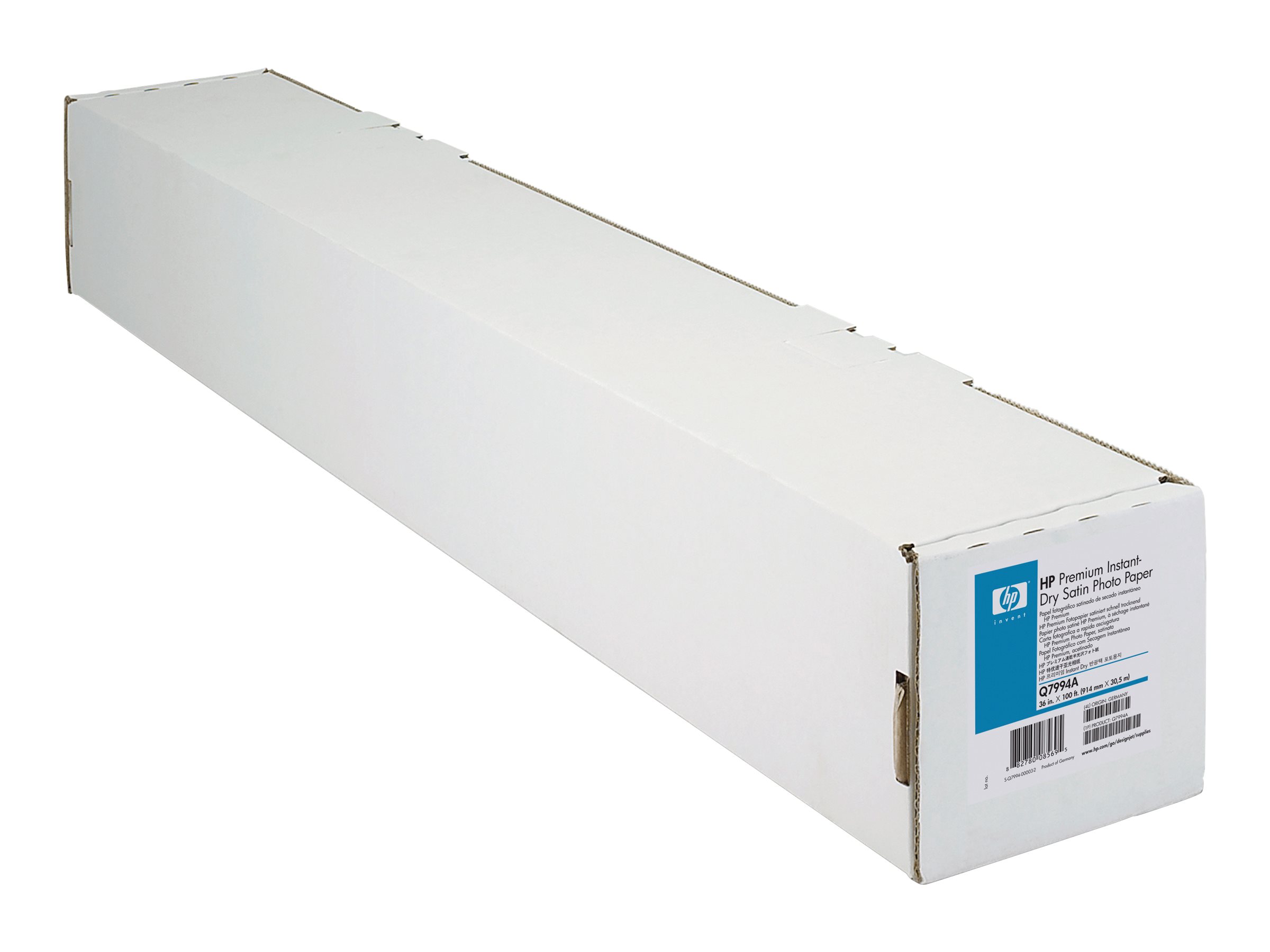 HP Premium Instant-dry Satin Photo Paper - Seidig - Rolle (152,4 cm x 30,5 m) - 260 g/m - 1 Rolle(n) Fotopapier - fr DesignJet